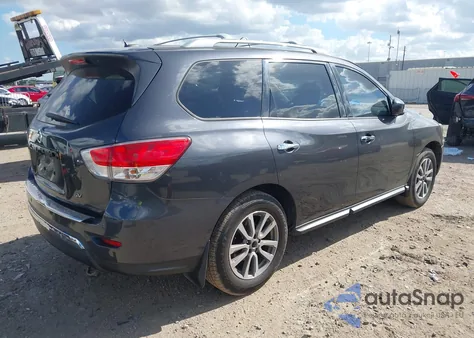 2014 Nissan Pathfinder Sv z USA, uszkodzony, nr VIN 5N1AR2MN3EC708904